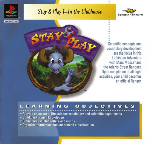 Mars Moose Stay and Play 1 - In the Clubhouse (USA)
